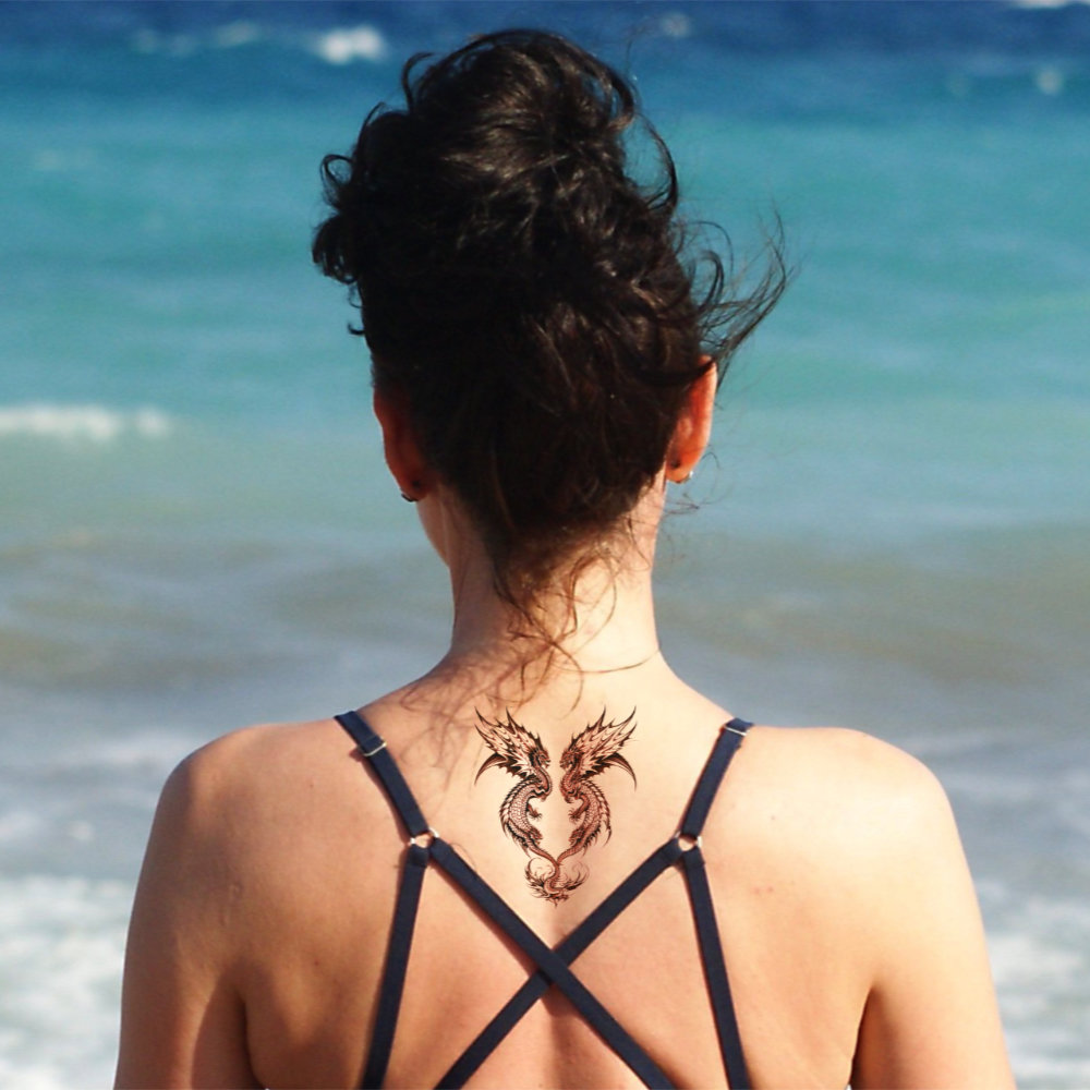 Tatuaje Duelo de Dragones