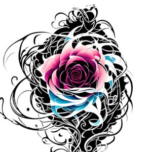 Tatuaje Temporal Rosa del Big bang