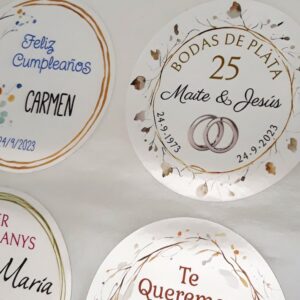 Pegatinas Personalizadas Polipropileno 8x1