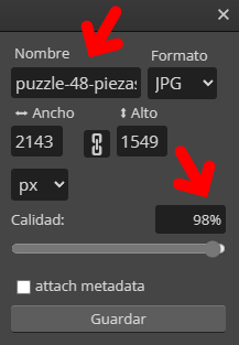 photopea guardar como JPG