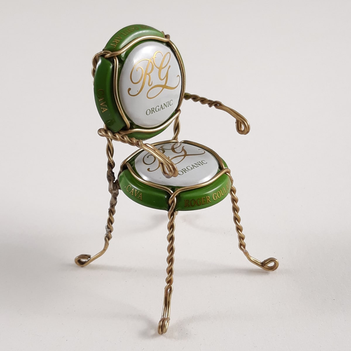 Silla Miniatura Artesanal Placas de Cava Roger Goulart Organic