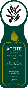 etiqueta aceite oliva brisa d'or oscuro