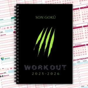 Cuaderno de Entrenamiento Gimnasio Personalizado