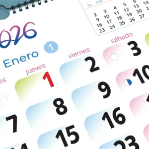 Calendario de pared 2026
